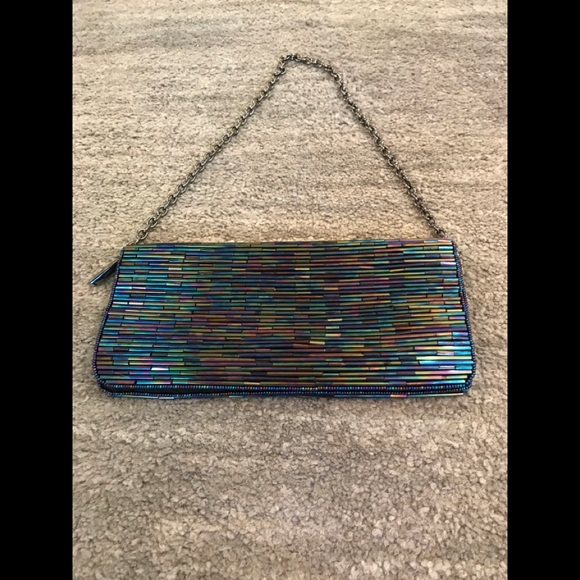 BCBGMaxAzria NWOT fold over clutch - Picture 3 of 8